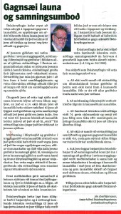 Grein eftir Jón jósep Bjarnason